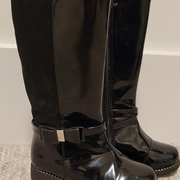 Toddler Girls Patent Leather Rainboots Size 7 & 8 Children's Place - Picture 4 of 6